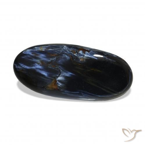 Pietersita Multicolor natural de 3.75 ct, Ovalada, Opaco