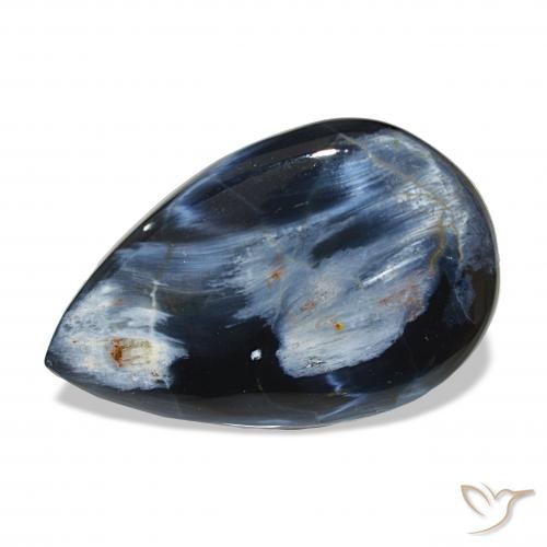 12.13ct Multicolor Pietersita, En forma de pera, Opaco