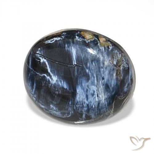 Pietersita Multicolor natural de 8.02 ct, Ovalada, Opaco