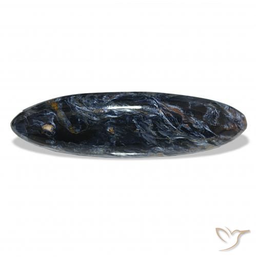 Pietersita Multicolor natural de 13.49 ct, Marquesa, Opaco