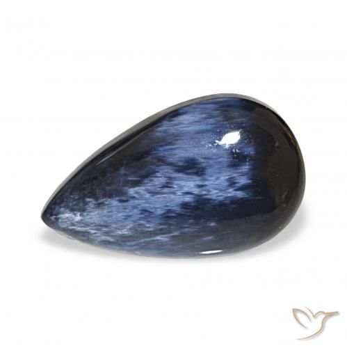 5.10ct Multicolor Pietersita, En forma de pera, Opaco