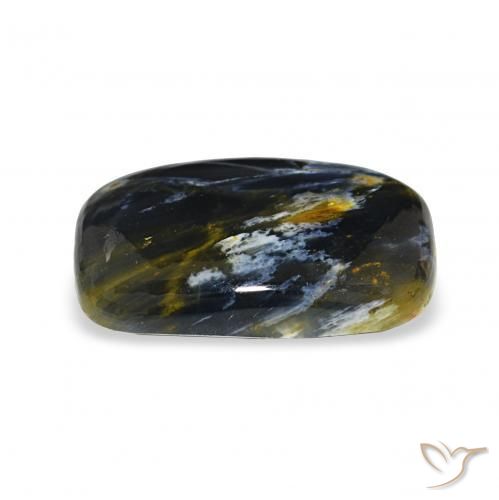 Pietersita Multicolor natural de 5.50 ct, Forma Cojín, Opaco