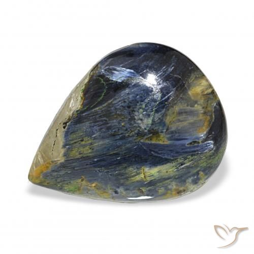 10.57ct Multicolor Pietersita, En forma de pera, Opaco