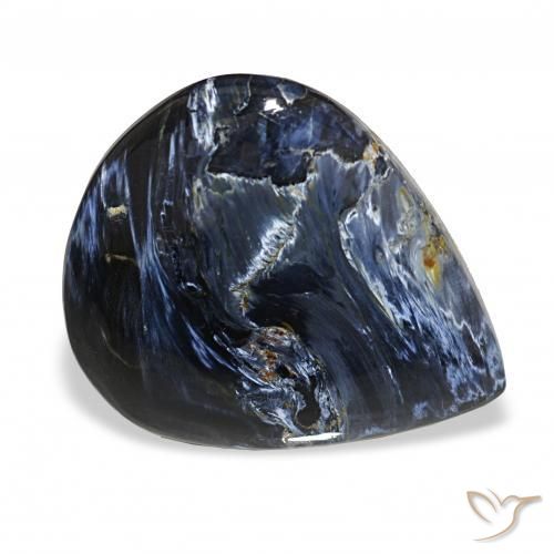 Pietersita Multicolor natural de 9.97 ct, En forma de pera, Opaco