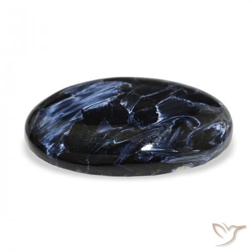 Pietersita Multicolor natural de 13.85 ct, Ovalada, Opaco