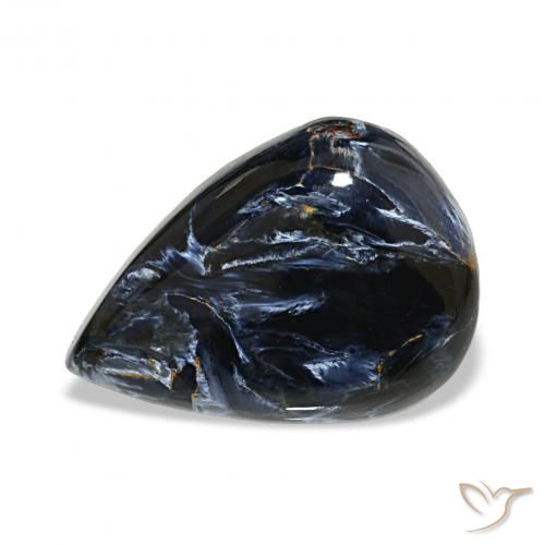 13.22ct Multicolor Pietersita, En forma de pera, Opaco