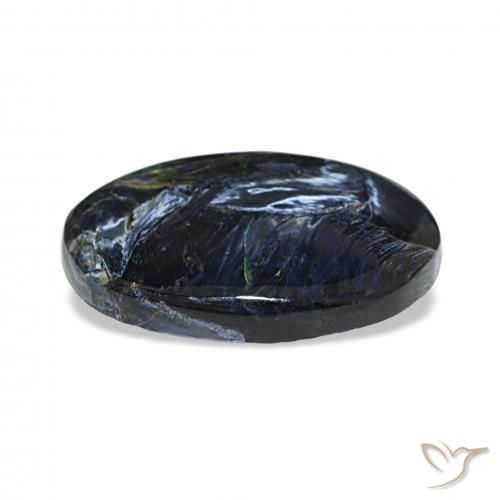 Pietersita Multicolor natural de 12.70 ct, Ovalada, Opaco