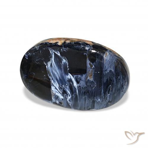Pietersita Multicolor natural de 13.82 ct, Ovalada, Opaco