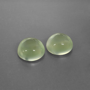 Gemas de Prehnite Verde natural de  ct, Transparente, Transparente / Translúcido