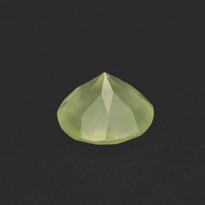 Prehnita verde natural de 1,81 ct, transparente, transparente / translúcido