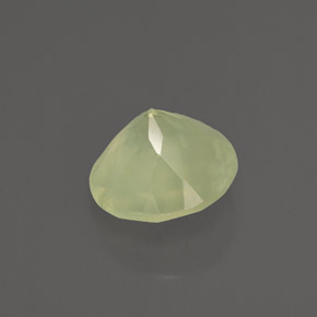Prehnite Verde natural de 1.73 ct, Transparente, Transparente / Translúcido