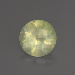 Prehnite Verde natural de 1.80 ct, Transparente, Transparente / Translúcido