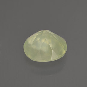 Prehnite Verde natural de 1.80 ct, Transparente, Transparente / Translúcido