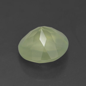 Prehnite Verde natural de 1.67 ct, Transparente, Transparente / Translúcido