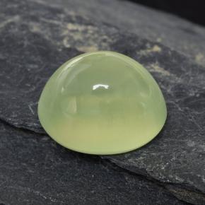 Prehnita verde natural de 3,01 ct, transparente, transparente / translúcido