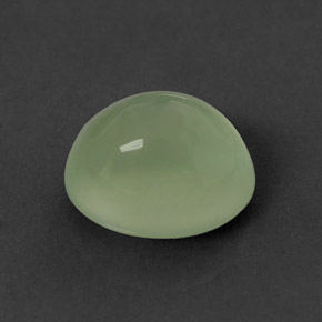 Prehnita verde natural de 2,11 ct, transparente, transparente / translúcido