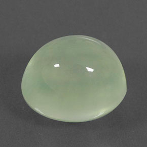 Prehnita verde natural de 2,27 ct, transparente, transparente / translúcido
