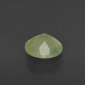 Prehnita verde natural de 1,78 ct, transparente, transparente / translúcido