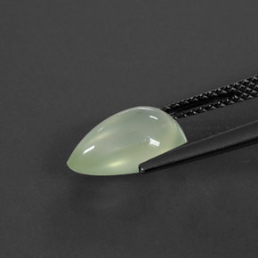 Prehnite Verde natural de 2.43 ct, Transparente, Transparente / Translúcido