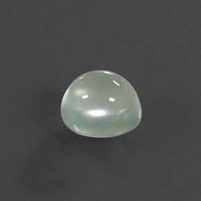 Prehnita verde natural de 3,58 ct, transparente, transparente / translúcido