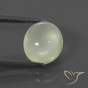 2.64ct Natural Medium Green  Prehnite, Ovalada, Transparente / Translúcido