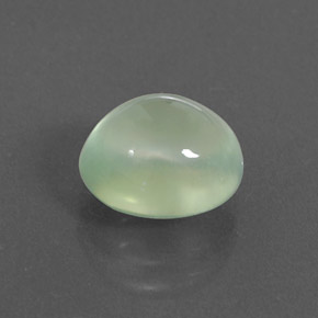 Prehnita verde natural de 3,09 ct, transparente, transparente / translúcido
