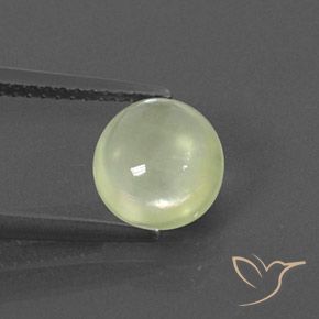 1.84ct Natural Olive Green  Prehnite, Ovalada, Transparente