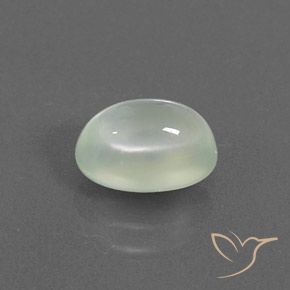 Prehnite Verde claro natural de 1.98 ct, Ovalada, Transparente / Translúcido