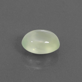 Prehnita verde natural de 1,68 ct, transparente, transparente / translúcido