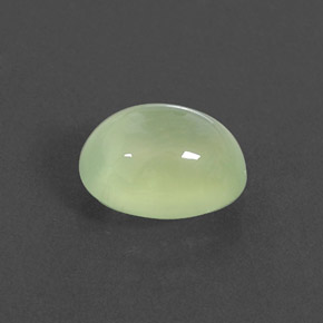 Prehnita verde natural de 2,48 ct, transparente, transparente / translúcido