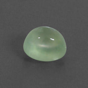 Prehnite Verde natural de 3.05 ct, Transparente, Transparente / Translúcido