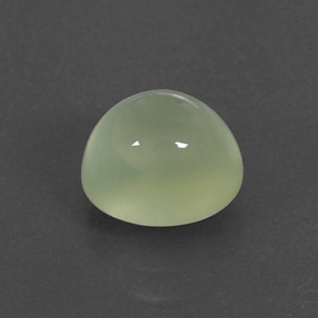Prehnita verde natural de 1,88 ct, transparente, transparente / translúcido