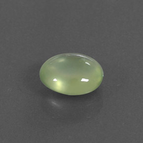 Prehnita verde natural de 1,04 ct, transparente, transparente / translúcido