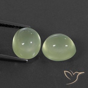 5.48ctw Natural Yellow Green  Prehnite, Ovalada, Transparente / Translúcido