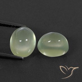 5.41ctw Natural Yellow Green  Prehnite, Ovalada, Transparente / Translúcido