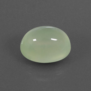 Prehnita verde natural de 5,17 ct, transparente, transparente / translúcido
