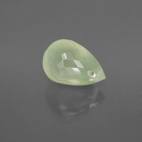 Prehnite Verde natural de 2.64 ct, Transparente, Transparente / Translúcido