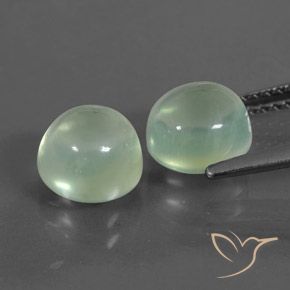 Gemas de Prehnite Verde amarillo claro natural de 4.24 ct, Redondo, Transparente