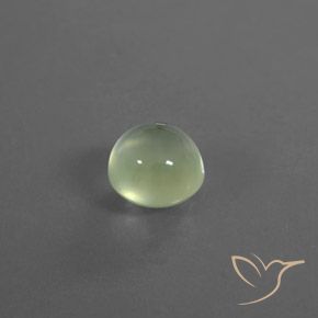 Prehnite Verde claro natural de 2.51 ct, Redondo, Transparente