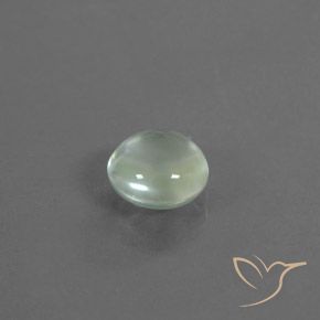 Prehnite Verde muy claro natural de 1.98 ct, Redondo, Transparente