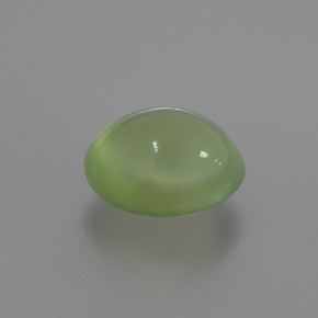 Prehnita verde natural de 3,82 ct, transparente, transparente / translúcido