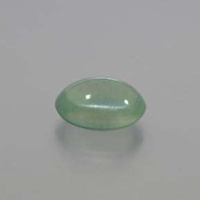 Prehnite Verde claro natural de 1.95 ct, Corte Óvalo, Transparente