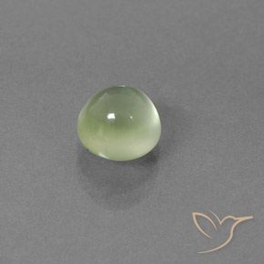 Prehnite Verde claro natural de 2.12 ct, Redondo, Transparente / Translúcido