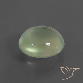 Prehnite Verde claro natural de 2.15 ct, Ovalada, Transparente