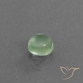 Prehnite Verde claro natural de 2.26 ct, Redondo, Transparente