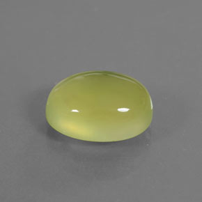Prehnita verde natural de 4,26 ct, transparente, transparente / translúcido