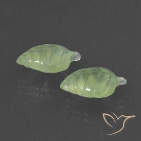 Gemas de Prehnite Verde amarillo natural de 7.90 ct, Elegante, Translúcido