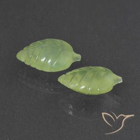 Gemas de Prehnite Verde lima natural de 8.80 ct, Elegante, Translúcido