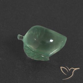 Prehnite Menta claro natural de 4.74 ct, Elegante, Translúcido