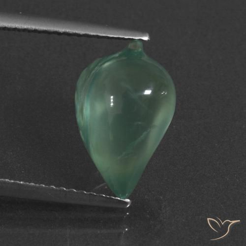 4.76ct Natural Verde claro Prehnite, Elegante, Translúcido